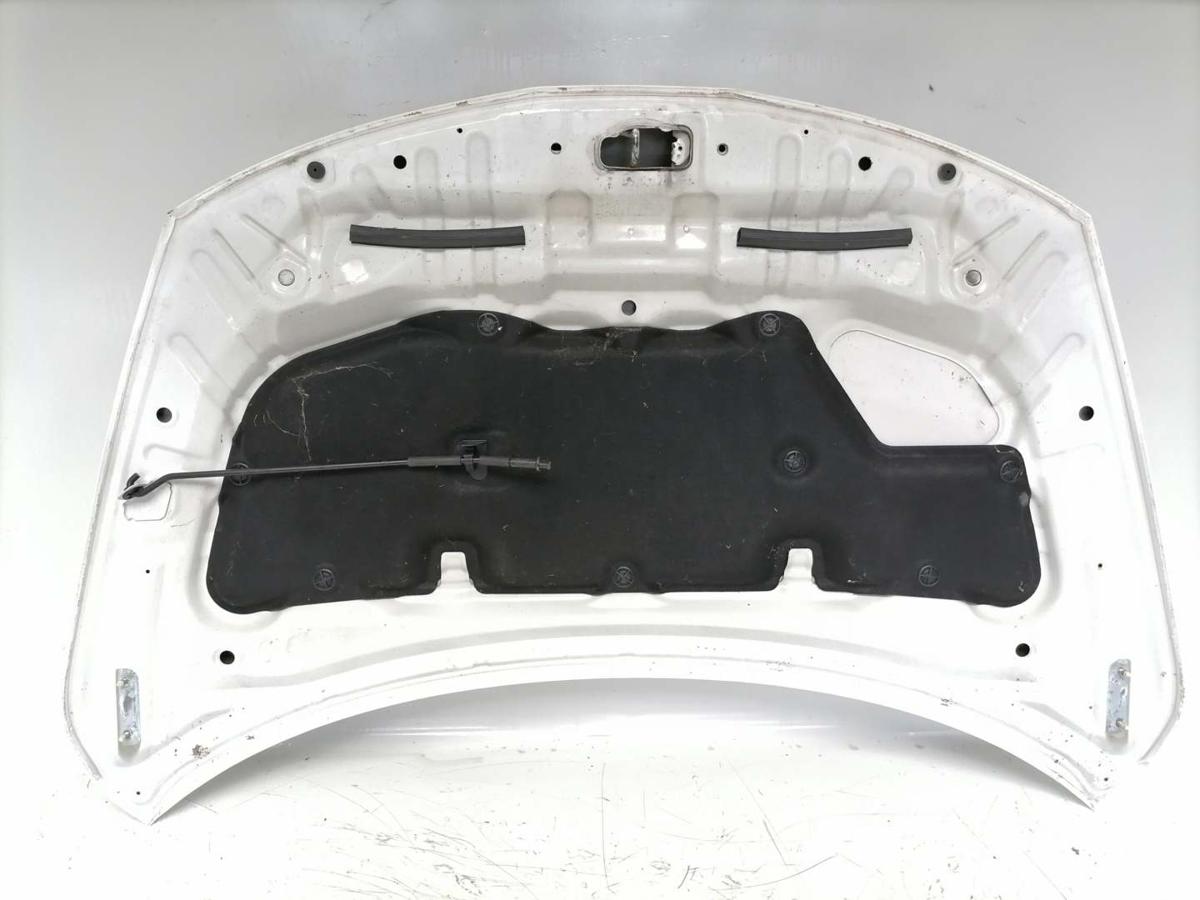 Nissan Tiida original Motorhaube Weiß Bj.2007